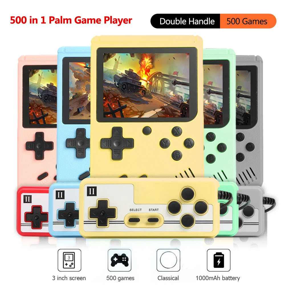 Pocket 500 Retro Video Handheld Game