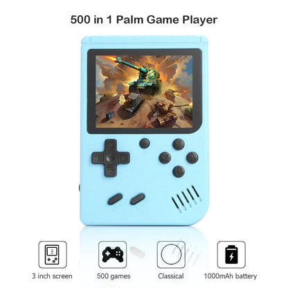 Pocket 500 Retro Video Handheld Game