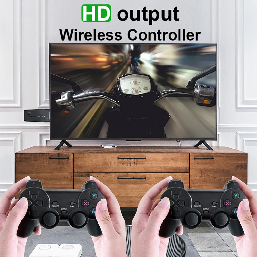 4K HD Wireless Retro TV Video Gaming Console