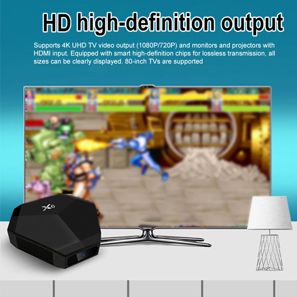 X6 4K HD Video Game Console