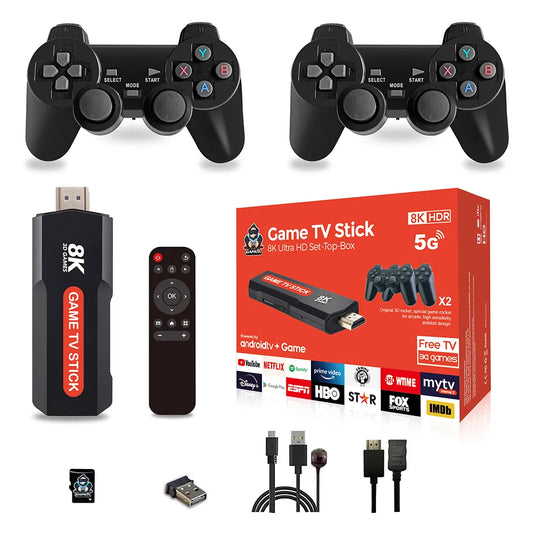 4K Game Stick Video Game Console