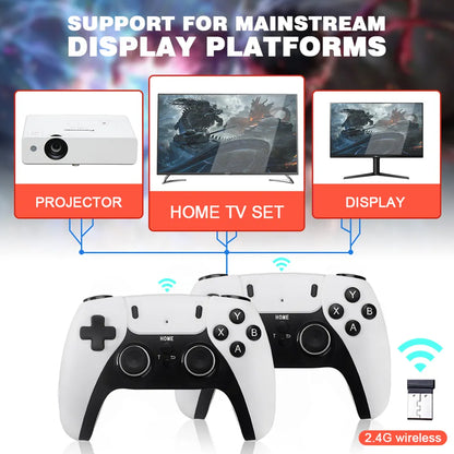 2.4G Wireless Built-in 40000 Game Console